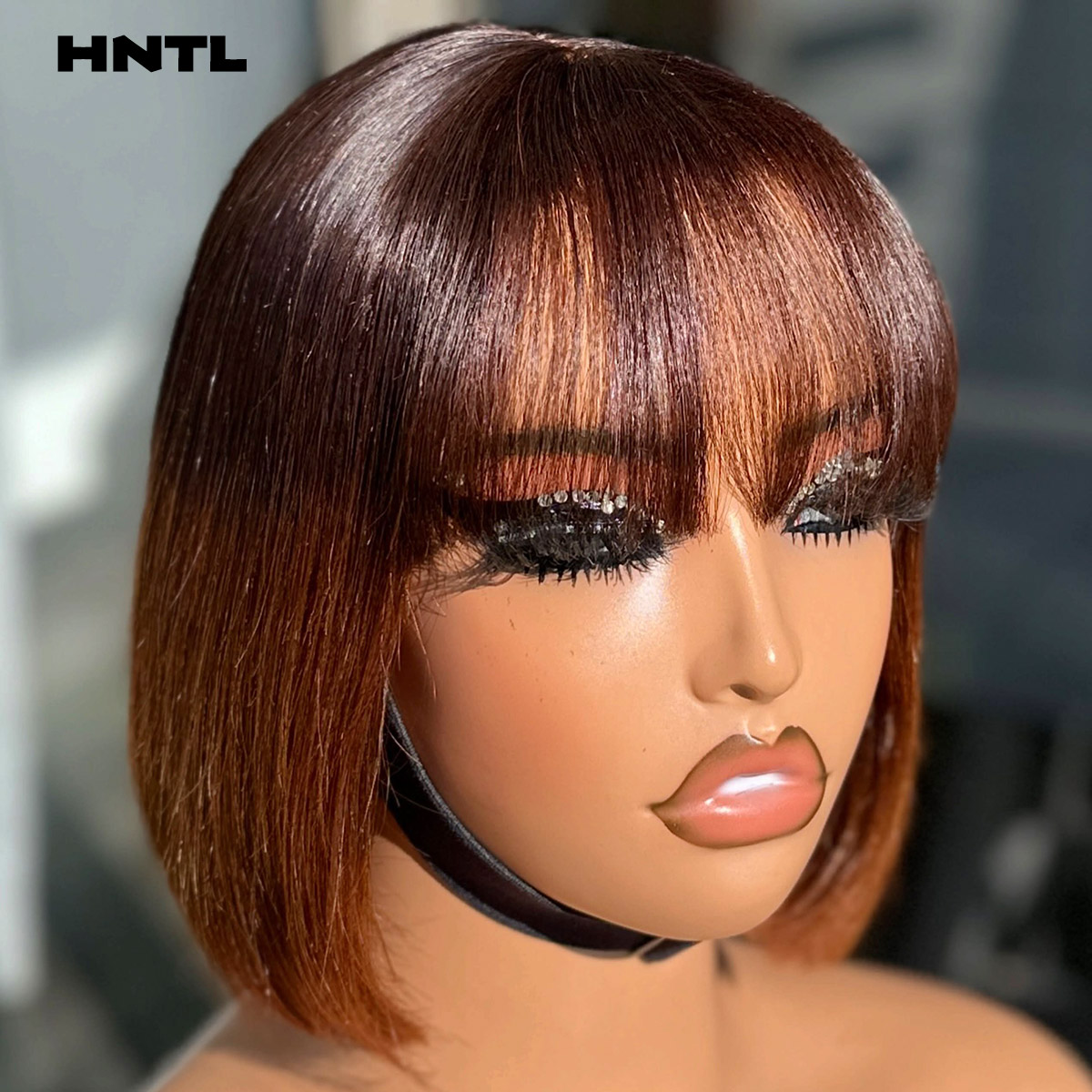 Wear and Go 2by6 Closure Bang  - огляд і ціна Pre Parted 13X4 Lace Front Bob Wig