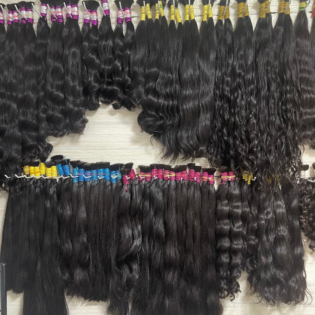 Super French Bulk Human Braidi - огляд і ціна Water Wave Bulk Human Hair For Braiding