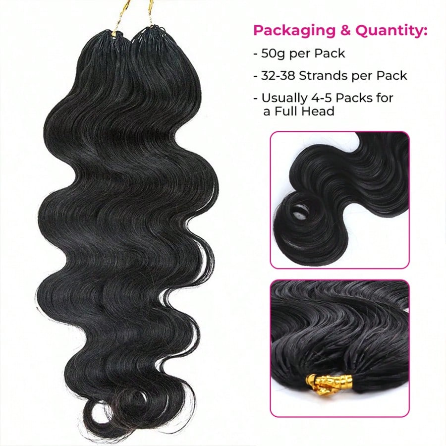 Smilegirl Body Wave Feather Cr - огляд і ціна Hair Bundles