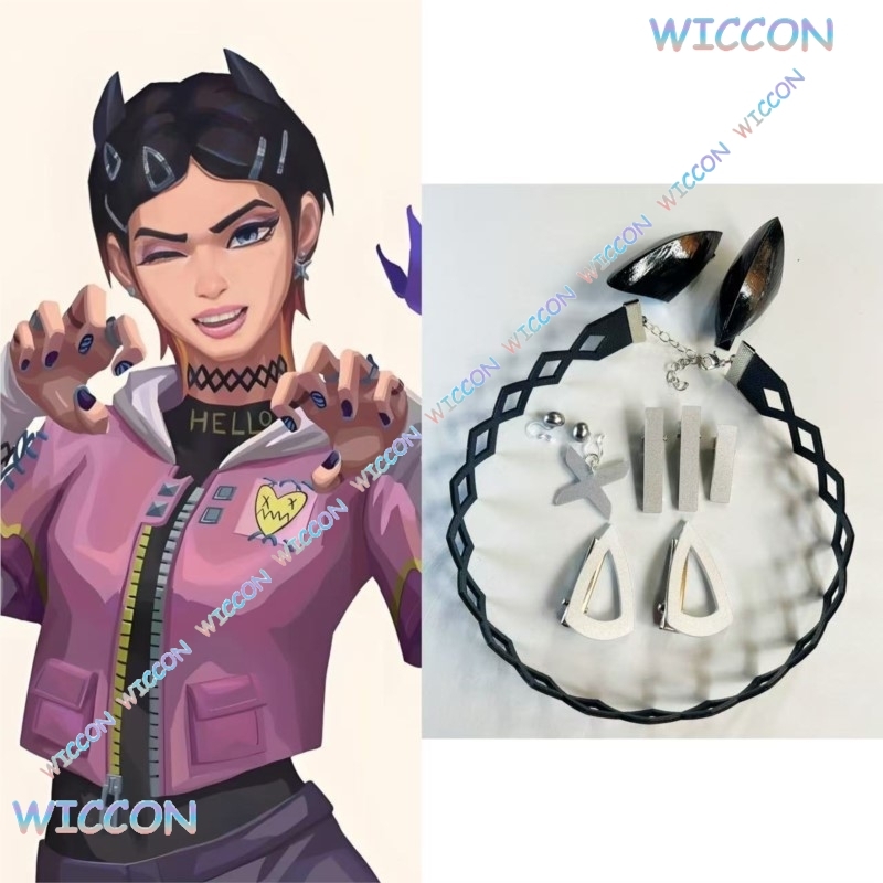 Valorant Clove  Clip Collar Bu - огляд і ціна Hair Clips